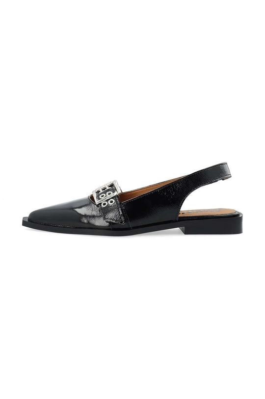 BIAVICTORIA white leather ballet flats