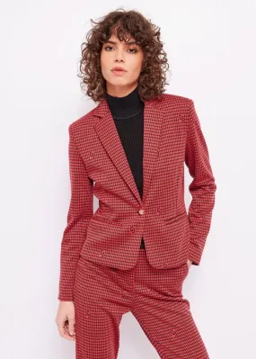 Houndstooth Blazer