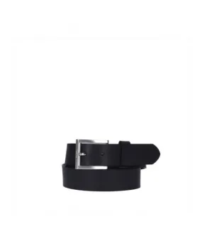 GUESS black leather men's belt BM7573LEA35