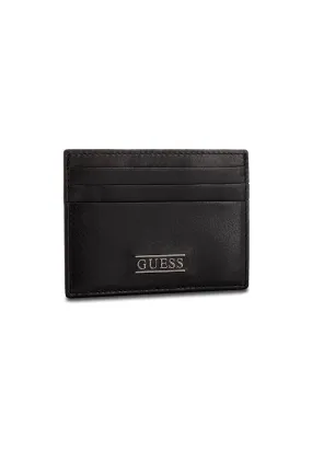 Guess Black Men's Card Holder Wallet SM2420LEA25.