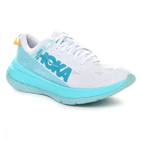 Hoka One One Carbon X Womens White Sky Blue