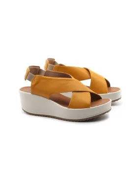 Igi&co Italian Leather Wedge Sandal