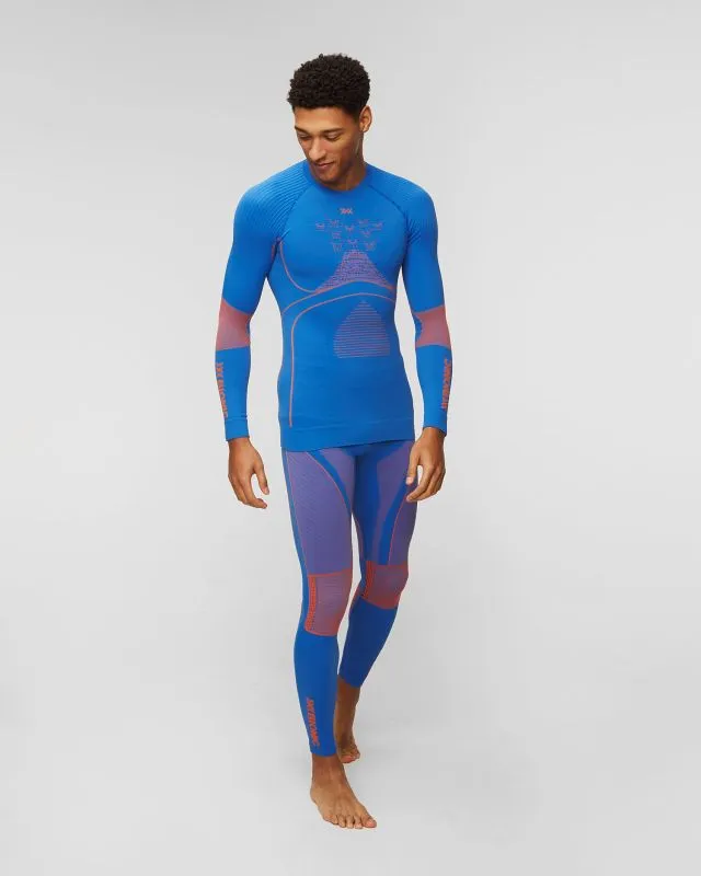 Leggings termoattivi blu da uomo X-Bionic Energy Accumulator 4.0