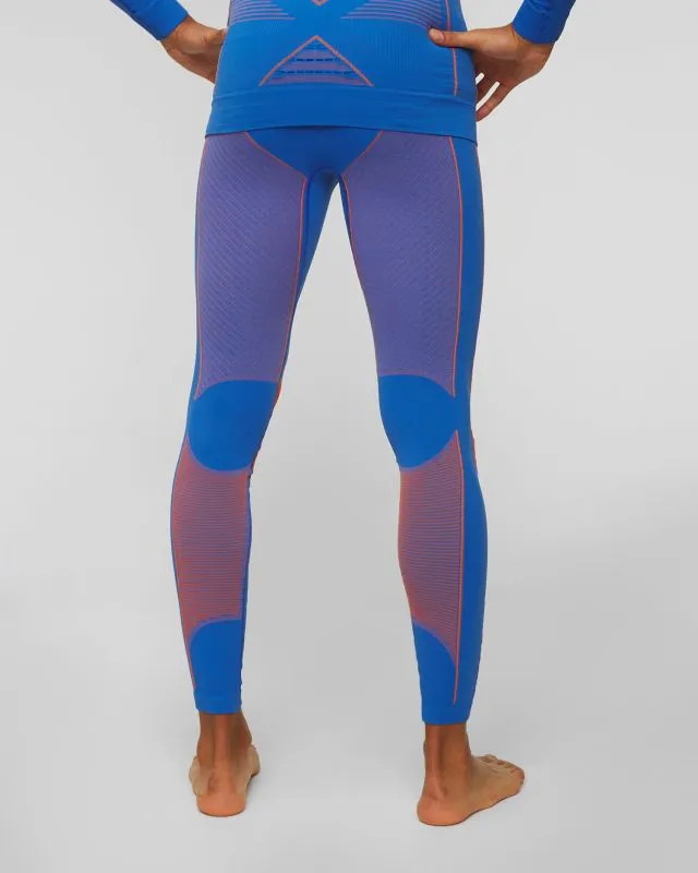 Leggings termoattivi blu da uomo X-Bionic Energy Accumulator 4.0