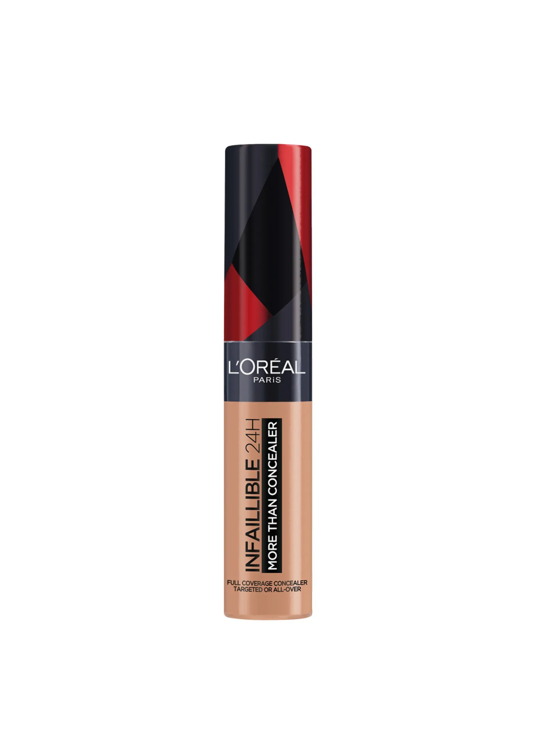 L'OREAL  L'Oréal Paris Infaillible 24h More Than Concealer, Correttore liquido a lunga tenuta, 330 Pecan.