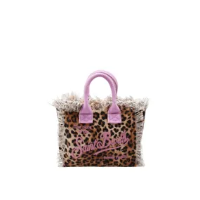 Mini Sand Leopard Borsa Vanity