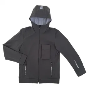 Momo Design Losanna Capospalla Jacket - Black - Made in Italy - Luxury Exclusive Collection.