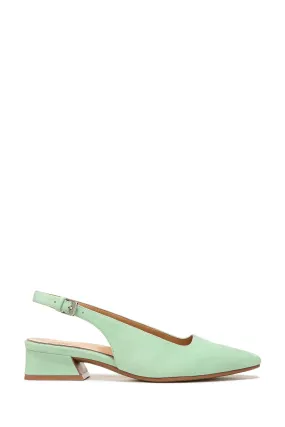 Naturalizer Lesley Leather Shoes with Back Strap