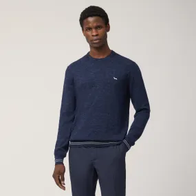 Paricollo Linen Tweed Coste Rigate