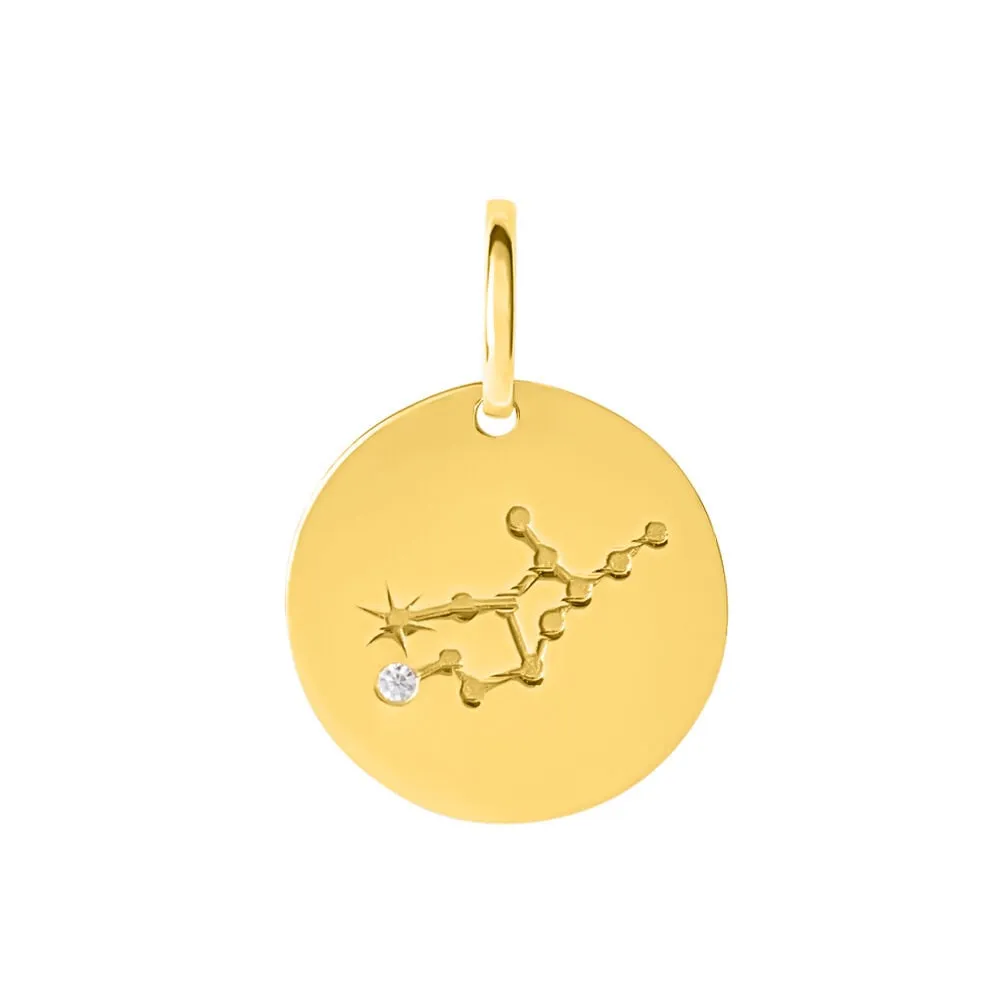 Pendente Cerchio Poème Oro Giallo 375/1000 Cubic Zirconia Bianco 1426700