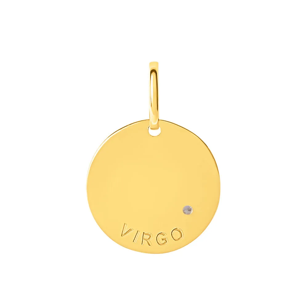 Pendente Cerchio Poème Oro Giallo 375/1000 Cubic Zirconia Bianco 1426700