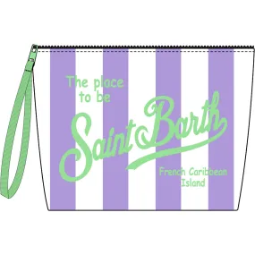 Purple Scuba Clutch Pattern