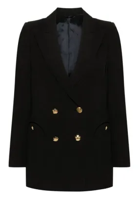 Rox Star Giacca Doppio Petto Nero Donna