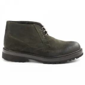 Sangiorgio green suede Polacchi man polished.