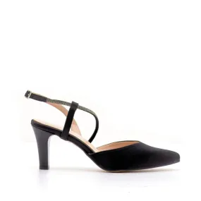 Satin Rhinestone Shoes