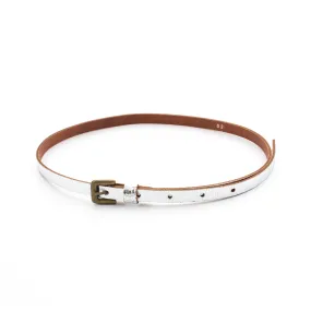 Silver Leather Teen Girls Love Bracelet