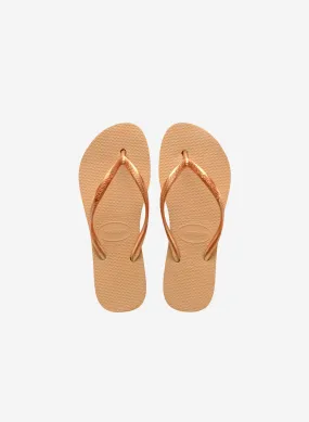 Slim Platform Flip Flops.